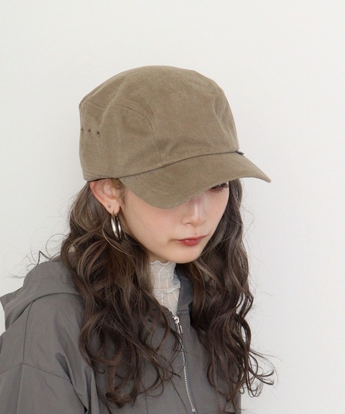 Well-Tailored（ウェルテイラード）の「Well-Tailored WORK CAP STANDARD（キャップ・メンズ・ブラック/ベージュ・FREE）」の5枚目の写真