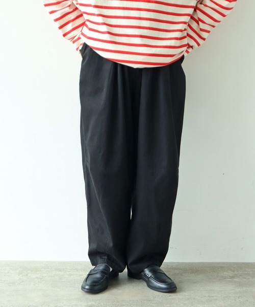 PAR ICI(パーリッシィ)の「コットンツイル ボリュームパンツ(その他パンツ・レディース・ベージュ/カーキ/ブラック/グレー/ブルー・FREE)」の22枚目の写真