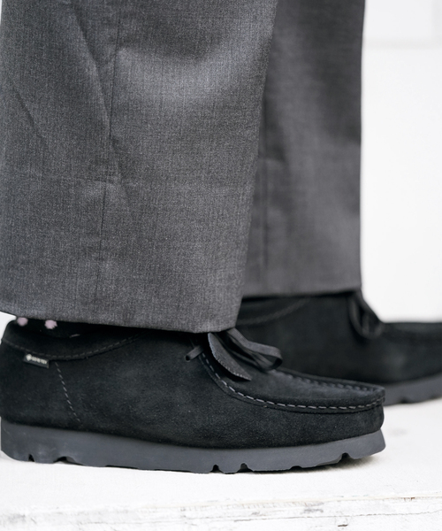 Clarks（クラークス）の「《WEB限定》【Clarks / クラークス】WALLABEE GTX / ワラビー ゴアテックス（モカシン/デッキシューズ・メンズ・ブラック・7/7.5/XX-SMALL/8.5）」の4枚目の写真