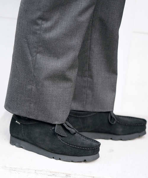 Clarks（クラークス）の「《WEB限定》【Clarks / クラークス】WALLABEE GTX / ワラビー ゴアテックス（モカシン/デッキシューズ・メンズ・ブラック・7/7.5/XX-SMALL/8.5）」の6枚目の写真