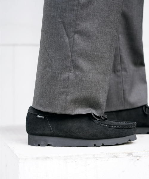 Clarks（クラークス）の「《WEB限定》【Clarks / クラークス】WALLABEE GTX / ワラビー ゴアテックス（モカシン/デッキシューズ・メンズ・ブラック・7/7.5/XX-SMALL/8.5）」の9枚目の写真