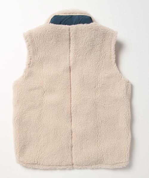 patagonia(パタゴニア)の「Patagonia / Kids Retro-X Vest 15FW(ベスト・レディース・ナチュラル/ネイビー・ONE SIZE)」の11枚目の写真