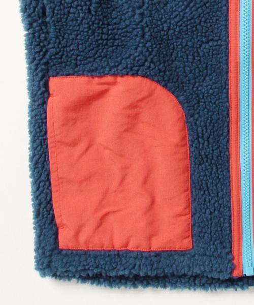 patagonia(パタゴニア)の「Patagonia / Kids Retro-X Vest 15FW(ベスト・レディース・ナチュラル/ネイビー・ONE SIZE)」の13枚目の写真
