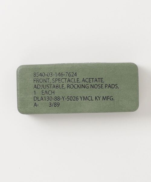 MILITARY(ミリタリー)の「【Military Reproduts ミリタリーリプロダクツ】Type "S9" USS Military Official G.I. Glasses 米軍タイプ サングラス メガネ(サングラス・メンズ・ブラック×グレー/ブラウン/ブラック/ブラウン系その他/ブラック系1/オレンジ・ONE SIZE)」の20枚目の写真