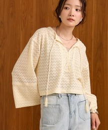 Bab | 【セットアップ対応】エンブロイダリーレースカフタンブラウス(シャツ/ブラウス)