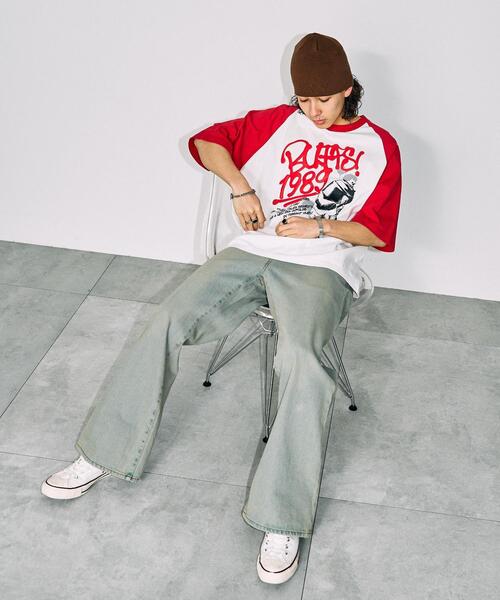 WEGO(ウィゴー)の「WEGO/フォトグラフィックラグランBIGT(Tシャツ/カットソー・メンズ・その他1/その他2・MEDIUM/LARGE)」の11枚目の写真