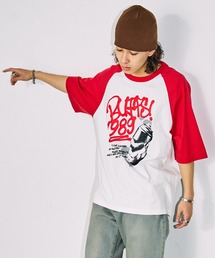 WEGO | WEGO/【24年春夏新作】フォトグラフィックラグランBIGT(Tシャツ/カットソー)