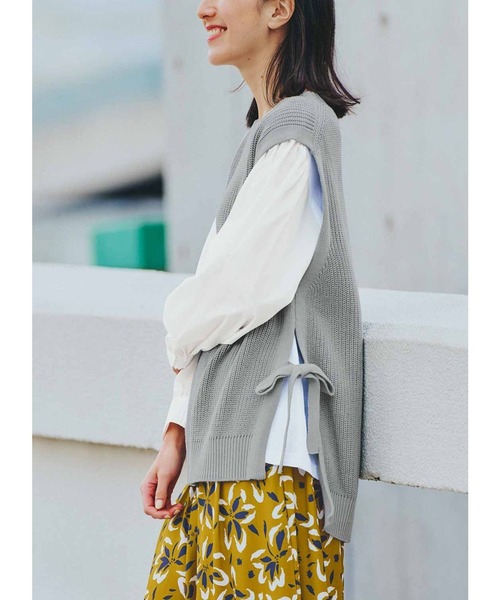 Live in comfort(リブインコンフォート)の「リブ イン コンフォート 大人に似合う 甘すぎないコットンフリルブラウス(シャツ/ブラウス・レディース・ホワイト/ミント/ブラック/ラベンダー・X-LARGE/LARGE/MEDIUM/SMALL/XX-LARGE)」の15枚目の写真