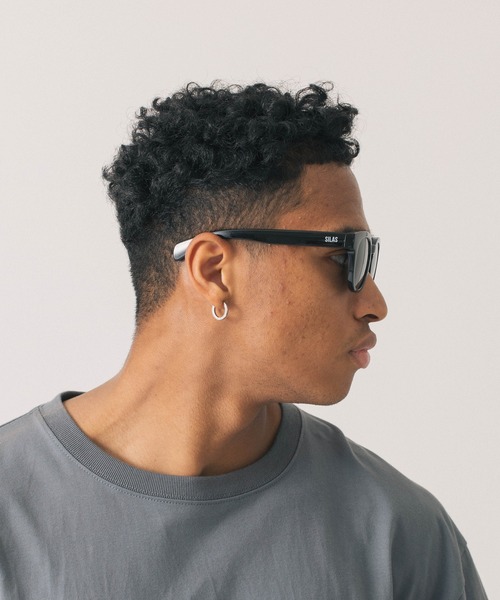 SILAS（サイラス）の「BINS SUNGLASSES（サングラス・メンズ・グレー/ブラック・ONE SIZE）」の14枚目の写真