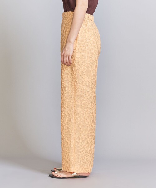 BEAUTY&YOUTH UNITED ARROWS（ビューティーアンドユースユナイテッドアローズ）の「カットジャカード バックゴムパンツ（その他パンツ・レディース・オレンジ/ブラック・S/M）」の14枚目の写真