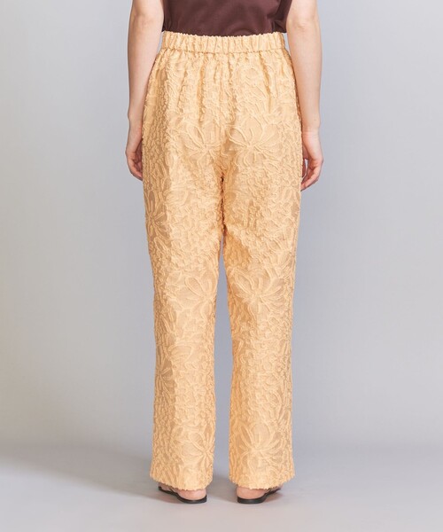 BEAUTY&YOUTH UNITED ARROWS（ビューティーアンドユースユナイテッドアローズ）の「カットジャカード バックゴムパンツ（その他パンツ・レディース・オレンジ/ブラック・S/M）」の15枚目の写真
