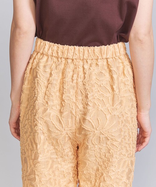 BEAUTY&YOUTH UNITED ARROWS（ビューティーアンドユースユナイテッドアローズ）の「カットジャカード バックゴムパンツ（その他パンツ・レディース・オレンジ/ブラック・S/M）」の18枚目の写真