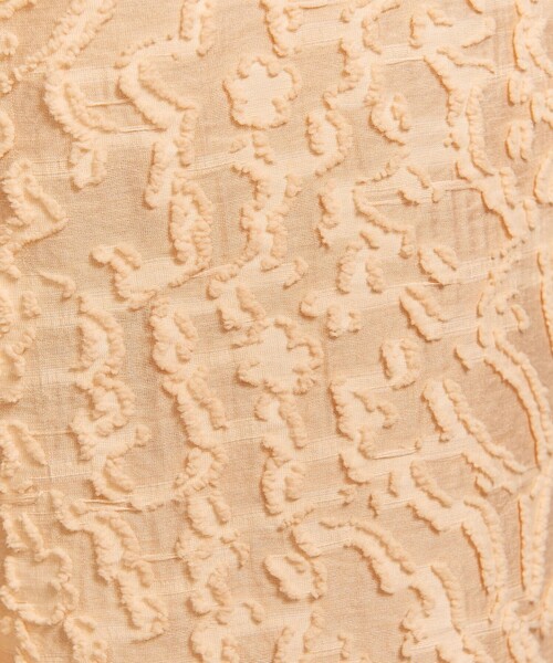 BEAUTY&YOUTH UNITED ARROWS（ビューティーアンドユースユナイテッドアローズ）の「カットジャカード バックゴムパンツ（その他パンツ・レディース・オレンジ/ブラック・S/M）」の20枚目の写真