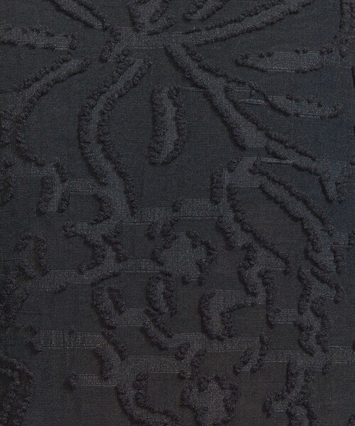 BEAUTY&YOUTH UNITED ARROWS（ビューティーアンドユースユナイテッドアローズ）の「カットジャカード バックゴムパンツ（その他パンツ・レディース・オレンジ/ブラック・S/M）」の3枚目の写真