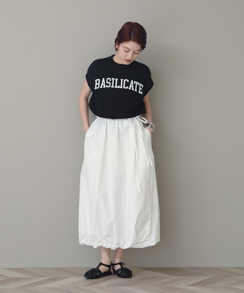 The rejoice(ザ リジョイス)の「インターシャフレンチニット(ニット/セーター・レディース・ブラック/オフホワイト・FREE)」の8枚目の写真