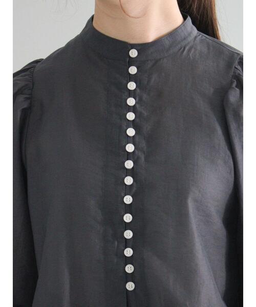 Te chichi（テチチ）の「フロントメニーボタンブラウス（シャツ/ブラウス・レディース・オフホワイト/チャコールグレー/イエロー・F）」の18枚目の写真