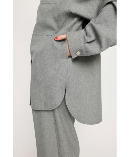 セール】DENIM DETAIL SH JK デニム ディティール シャツ
