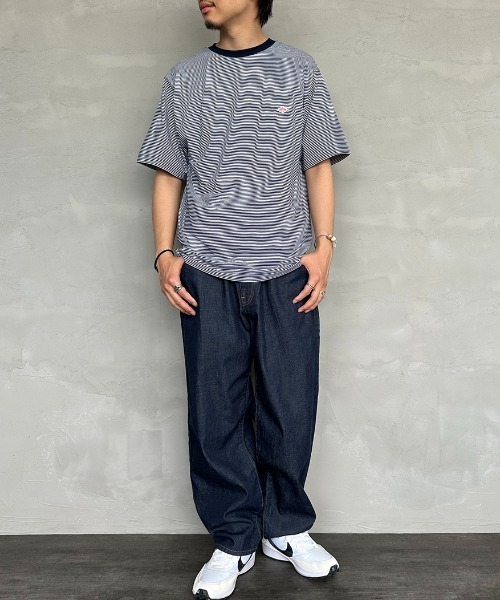 DANTON/ダントン] ワンポイントロゴ ショートスリーブTシャツ（T