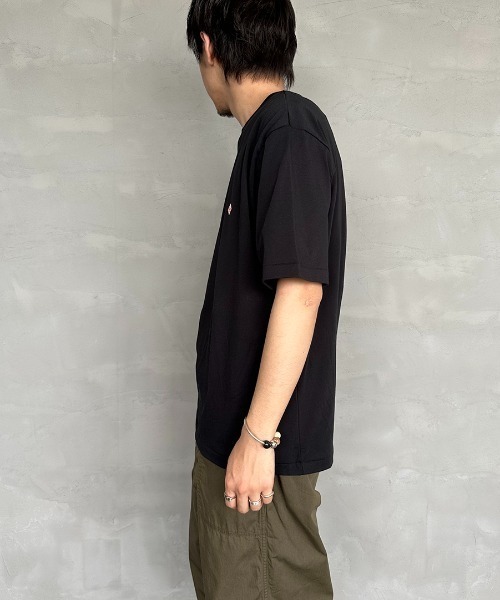 DANTON/ダントン] ワンポイントロゴ ショートスリーブTシャツ（T