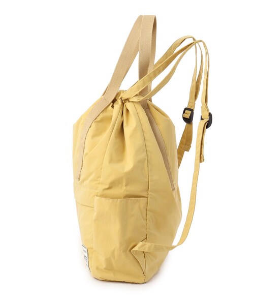 one'sterrace（ワンズテラス）の「◆HE BITTE 2WAYナップサック（その他・レディース・アイボリー系8/グリーン系その他6/イエロー系8/ブラック系8・99）」の6枚目の写真