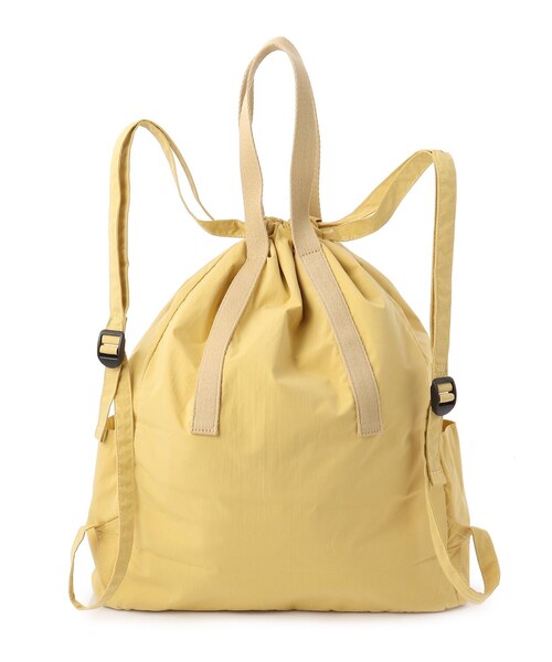 one'sterrace（ワンズテラス）の「◆HE BITTE 2WAYナップサック（その他・レディース・アイボリー系8/グリーン系その他6/イエロー系8/ブラック系8・99）」の7枚目の写真