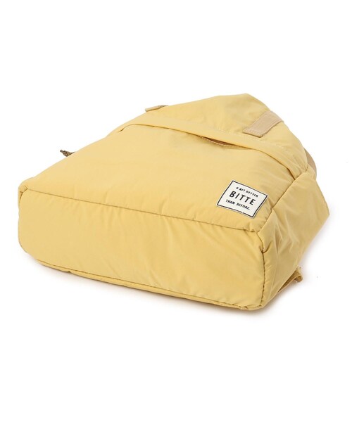 one'sterrace（ワンズテラス）の「◆HE BITTE 2WAYナップサック（その他・レディース・アイボリー系8/グリーン系その他6/イエロー系8/ブラック系8・99）」の8枚目の写真