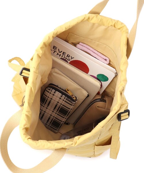 one'sterrace（ワンズテラス）の「◆HE BITTE 2WAYナップサック（その他・レディース・アイボリー系8/グリーン系その他6/イエロー系8/ブラック系8・99）」の13枚目の写真