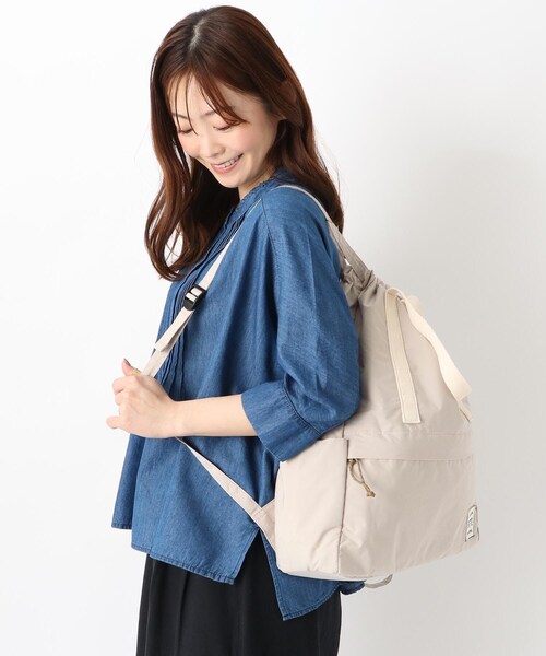 one'sterrace（ワンズテラス）の「◆HE BITTE 2WAYナップサック（その他・レディース・アイボリー系8/グリーン系その他6/イエロー系8/ブラック系8・99）」の17枚目の写真