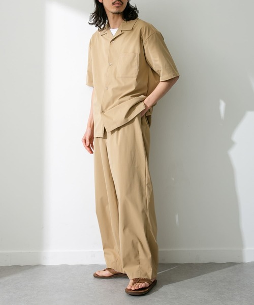 URBAN RESEARCH Sonny Label(アーバンリサーチサニーレーベル)の「『吸水速乾/接触冷感/イージーケア』マルチ機能バルーンパンツ(その他パンツ・メンズ・カーキ/ブラック/ベージュ・LARGE/MEDIUM)」の9枚目の写真