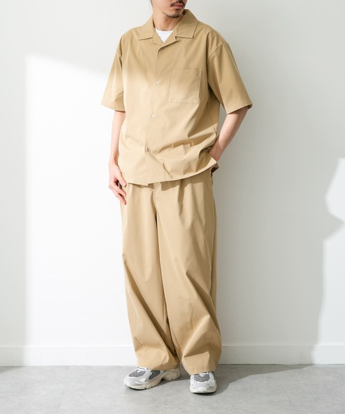 URBAN RESEARCH Sonny Label(アーバンリサーチサニーレーベル)の「『吸水速乾/接触冷感/イージーケア』マルチ機能バルーンパンツ(その他パンツ・メンズ・カーキ/ブラック/ベージュ・LARGE/MEDIUM)」の10枚目の写真