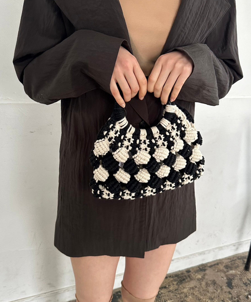 美品☆ BALI WERKSTATTE/バリ ワークスタット クラッチバッグ