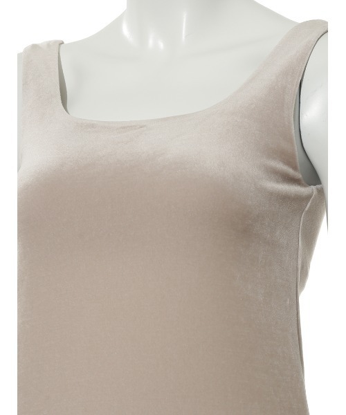 FRAY I.D(フレイアイディー)の「カップインベロアタンクトップ(タンクトップ・レディース・ベージュ/グレー/ブルー/キャメル・FREE)」の18枚目の写真