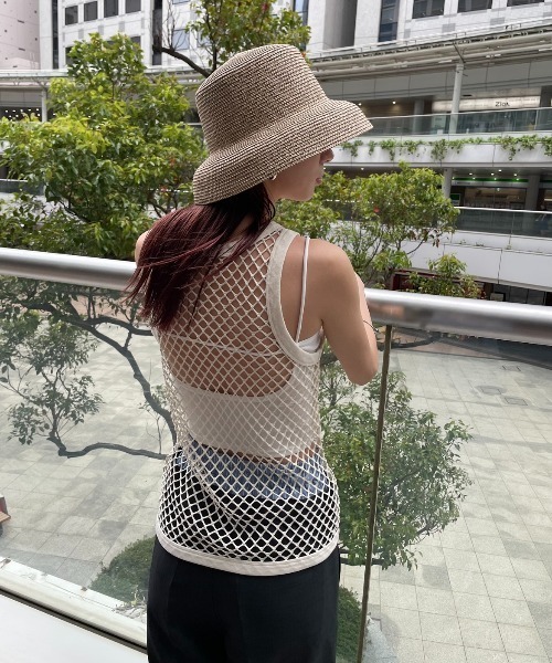 Acy メッシュ タンクトップ サイズ03 アイボリー 通販] Acy(エーシー) MESH TANK TOP V2 商品ページ – fazeone