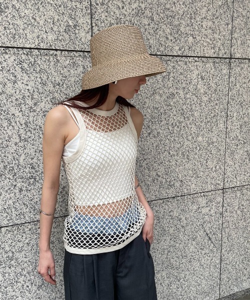 AIC.（エーアイシー）の「メッシュアメスリタンクトップ（タンクトップ