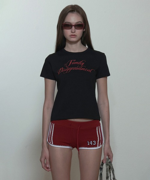 SCULPTOR（スカルプター）の「Family disappointment Tee/ファミリーディサポイントメントT（Tシャツ/カットソー・レディース・ブルー/ホワイト/ブラック・LARGE/SMALL/MEDIUM）」の3枚目の写真