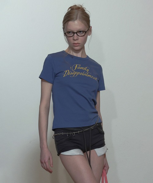 SCULPTOR（スカルプター）の「Family disappointment Tee/ファミリーディサポイントメントT（Tシャツ/カットソー・レディース・ブルー/ホワイト/ブラック・LARGE/SMALL/MEDIUM）」の18枚目の写真