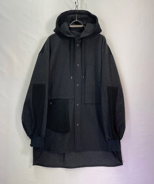 masterkey（マスターキー）の「mpa3470- WONDER SHIRTS シャツパーカー（パーカー・メンズ・グレー系その他・FREE）」の8枚目の写真