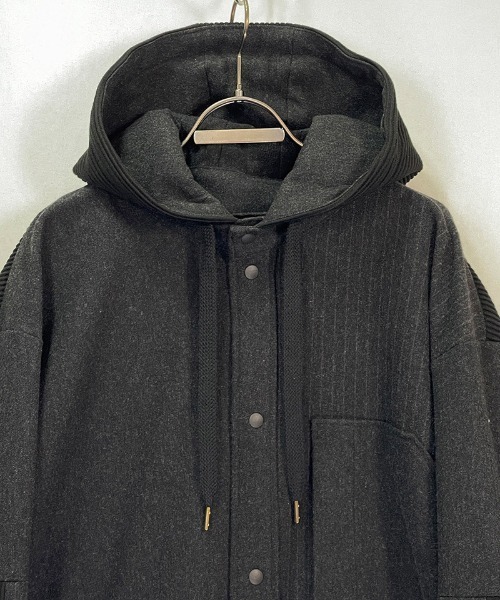 masterkey（マスターキー）の「mpa3470- WONDER SHIRTS シャツパーカー（パーカー・メンズ・グレー系その他・FREE）」の10枚目の写真