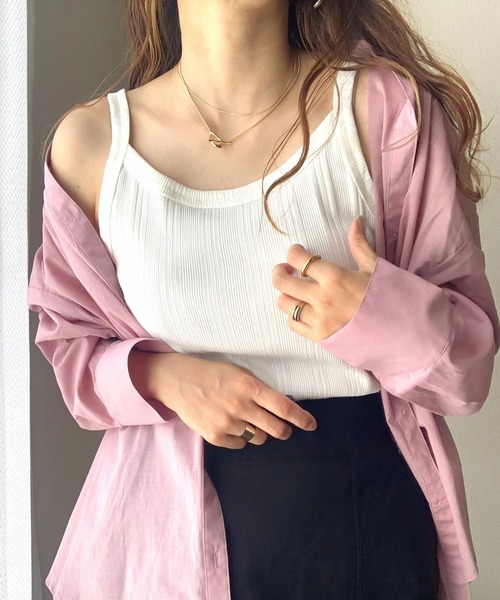 Q(キュー)の「マンテルショートネックレス(ネックレス・レディース・ゴールド/シルバー・ONE SIZE)」の11枚目の写真