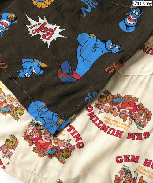 Disney(ディズニー)の「WEB限定ディズニーキャラクターアロハシャツ(シャツ/ブラウス・キッズ・グリーン/チャコール/オフホワイト・80/90/100/110/120/130/140)」の13枚目の写真