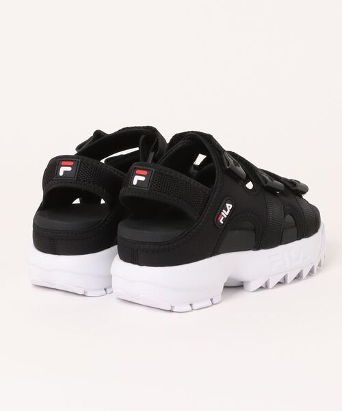 FILA（フィラ）の「FILA フィラ DISRUPTOR SD PUFFY レディース 厚底スポーツサンダル(ディスラプターSDパフィー) USS23082（サンダル・レディース・オフホワイト/ピンク/ブラック/ベージュ・23.0cm/24.0cm/25.0cm）」の8枚目の写真