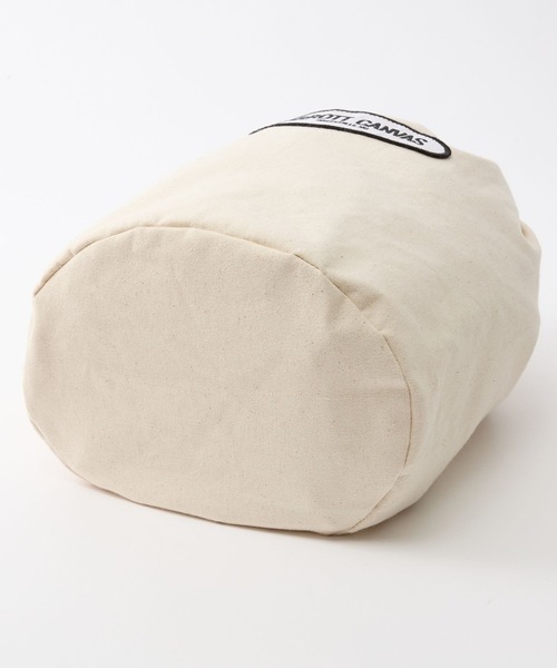 PARROTT CANVAS（パロットキャンバス）の「[OT]【PARROTT CANVAS】＜別注＞キンチャクバッグ（ハンドバッグ・レディース・オフホワイト/ネイビー・フリー）」の12枚目の写真