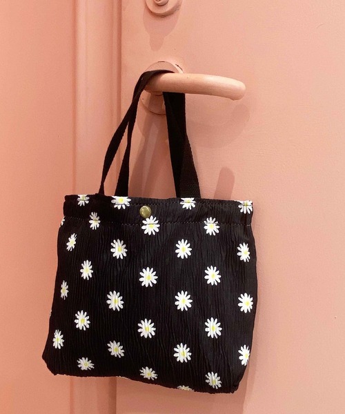 Mignonjour(ミニョンジュール)の「Mignonjour/デザインミニトートバッグ M2425(トートバッグ・レディース・その他2/その他4/その他1/その他3/その他6/その他7/その他5/その他8・FREE)」の2枚目の写真