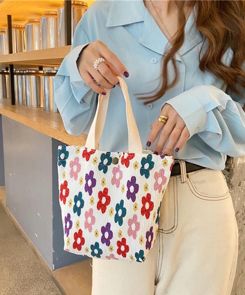 Mignonjour(ミニョンジュール)の「Mignonjour/デザインミニトートバッグ M2425(トートバッグ・レディース・その他2/その他4/その他1/その他3/その他6/その他7/その他5/その他8・FREE)」の5枚目の写真