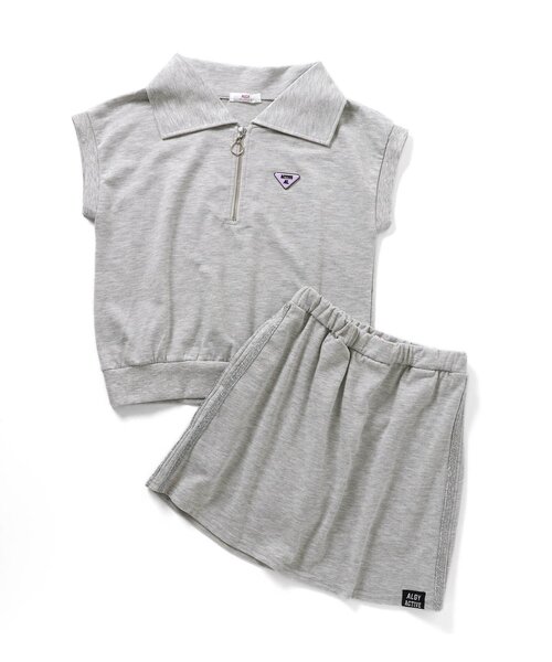 algy(アルジー)の「【ACTIVE・接触冷感】ハーフジップT&スカパンセット(その他パンツ・キッズ・グレー/ブラック・XX-SMALL/X-SMALL/SMALL/MEDIUM)」の5枚目の写真