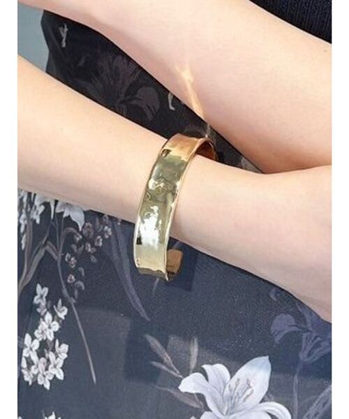 ゴールドシンプルバングル（バングル/リストバンド）｜MERCURYDUO