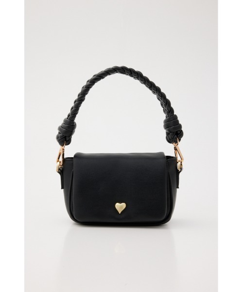 rienda(リエンダ)の「ブレイドハンドル2WAYバッグ(ショルダーバッグ・レディース・シルバー/ブラック・FREE)」の2枚目の写真