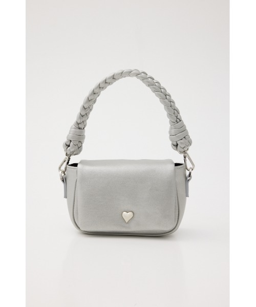 rienda(リエンダ)の「ブレイドハンドル2WAYバッグ(ショルダーバッグ・レディース・シルバー/ブラック・FREE)」の17枚目の写真