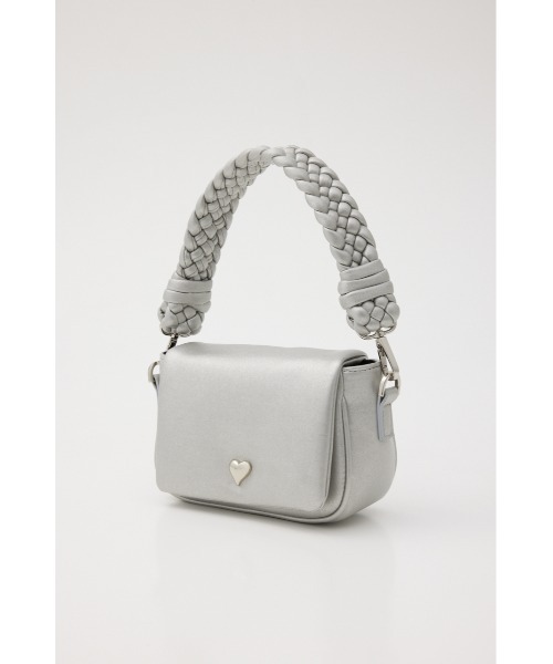 rienda(リエンダ)の「ブレイドハンドル2WAYバッグ(ショルダーバッグ・レディース・シルバー/ブラック・FREE)」の16枚目の写真