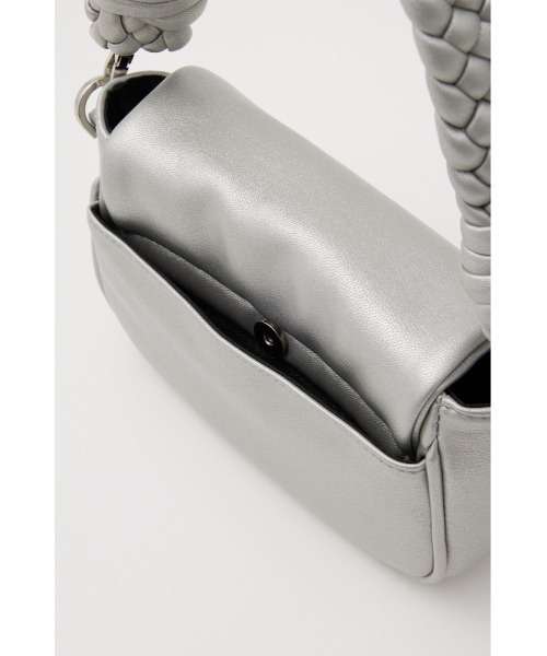 rienda(リエンダ)の「ブレイドハンドル2WAYバッグ(ショルダーバッグ・レディース・シルバー/ブラック・FREE)」の13枚目の写真